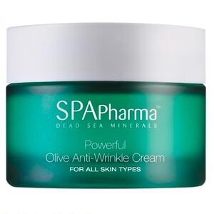 NWT SpaPharma Anti-Wrinkle Cream Dead Sea Minerals Olive Base Powerful Spa Gift